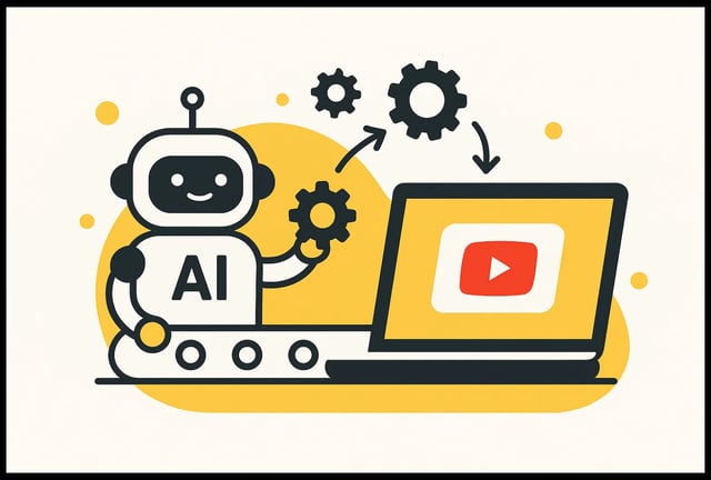 Comment automatiser la production de vidéos YouTube avec l’IA