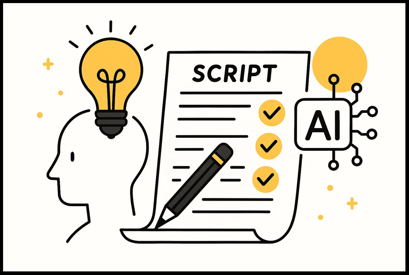 Les étapes pour écrire un bon script avec l’IA