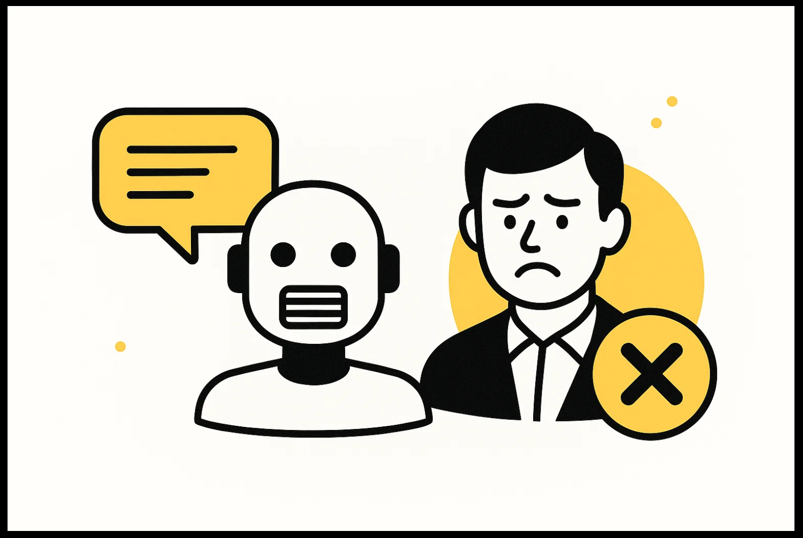 Mauvais choix de voix ou d’avatar